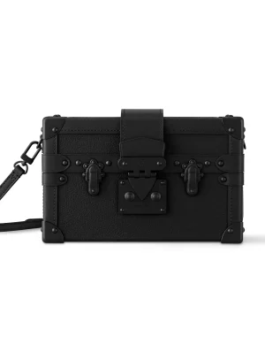PETITE MALLE HANDBAG BLACK COWHIDE LEATHER M24303 – LW430