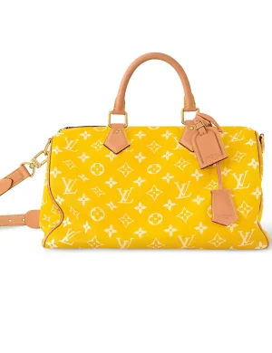 VELOCIDADE P9 BANDOULIERE 40 EM AMARELO M24419 – LW288