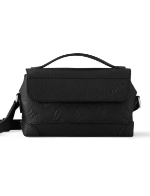 STEAMER EAST WEST WEARABLE WALLET BLACK MONOGRAM TAURILLON M13888 – LW277
