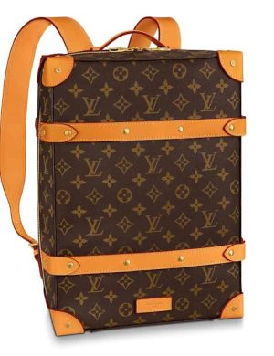 Zaino portabagagli morbido Monogram PM in marrone – LW165