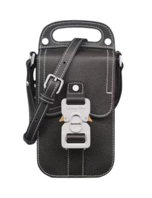 DIOR SADDLE VERTICAL POUCH WITH STRAP – DIO049