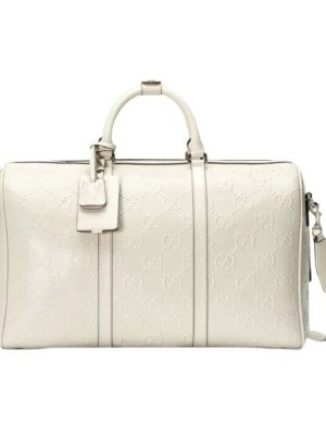 GUCCI GG EMBOSSED DUFFLE BAG – BG015